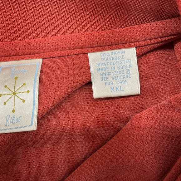 Burma Bibas Silk Shirt Men's Size XXL 2XL Camp Chef Cooking Grill Short Sleeve - Picture 4 of 4